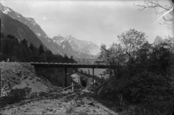 94. Jernbanebrua på Aakesreiten 24.05.1920.