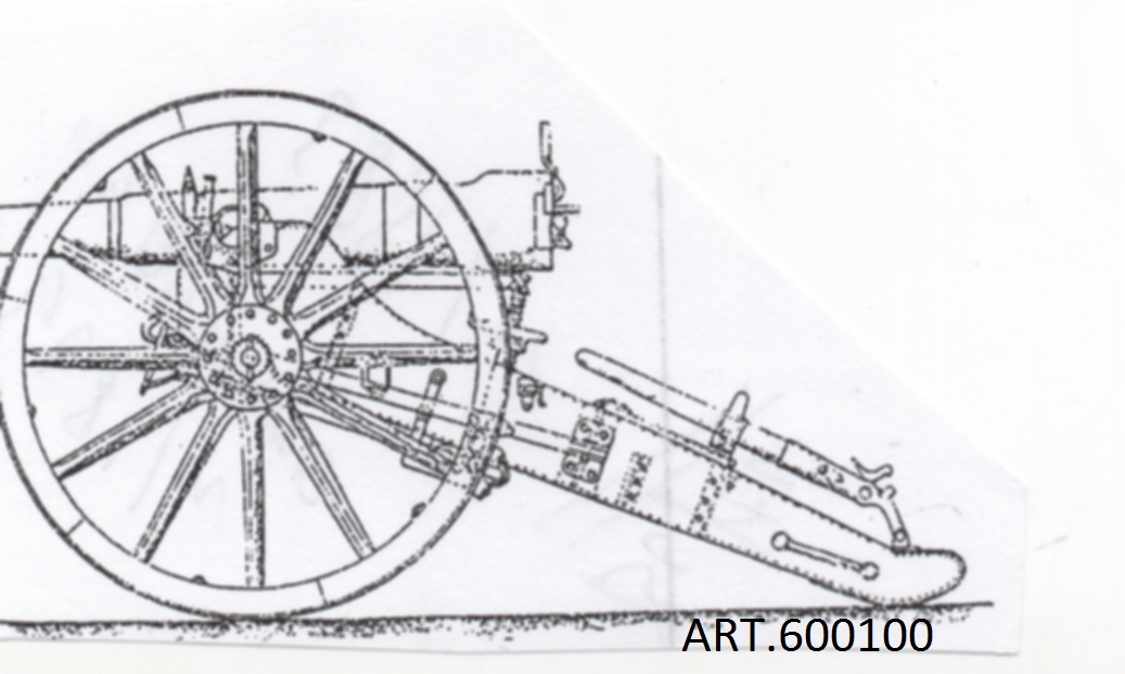 Bofors första fältartillerikanon tillverkades redan 1883 men rönte inget gillande från armén som då var hårt knutna till Krupp. Marinen köpte däremot 10 exemplar av m/1883 med en lavett-typ samma som Krupps 8,4 cm kanon m/1881 (se bildskiss, eldröret avskuret på bilden). 
De avsågs främst för Karlskrona kustförsvar. 1899 byggdes kanonen om till ”modern” vall-lavett och försågs med en påskruvad rekylhäminrättning och kantig sköld. (övre bilden). 
Den är intressant för artillerimuseet som Bofors första egna fältartilleripjäs vars prestanda var lika bra som den från Krupp samt även sedan som ingående i positionsartillerisamlingen. 

DATA	
VIKT I SKJUTLÄGE		ca 1 100 kg
GRANAT			ca 6,5 kg
RÄCKVIDD			direkteld
UTGÅNGSHASTIGHET		ca 450 m/s