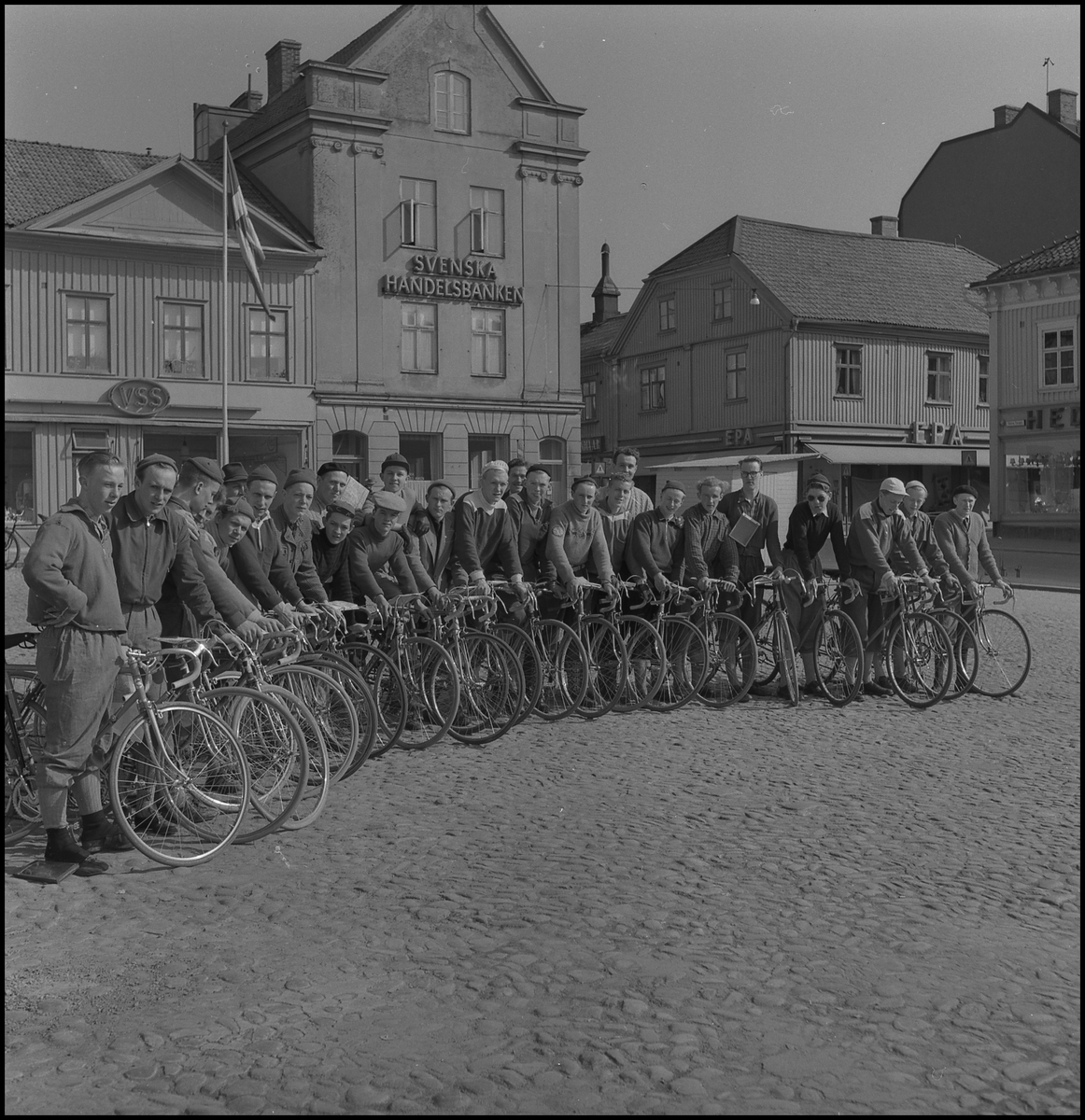 Alingsås Cykel klubb 25 år (ACK), april 1952