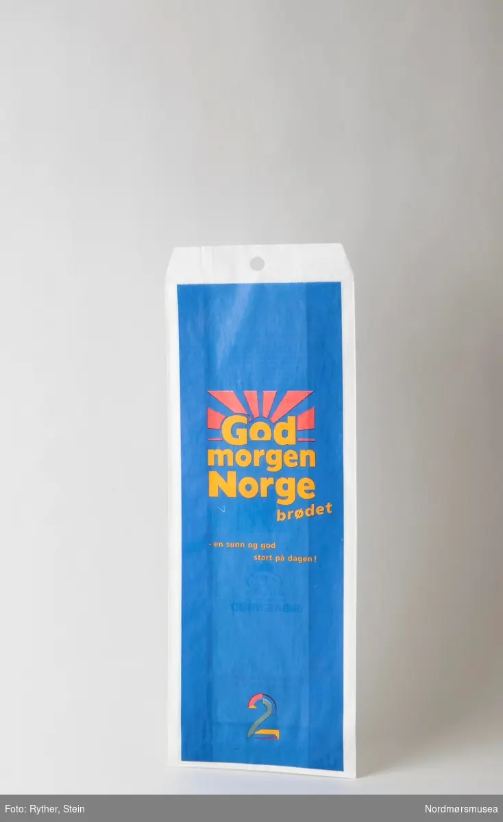 Papirpose for God morgen Norge - brødet.