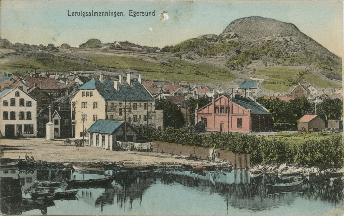 Lerviken, Egersund ca. 1912.