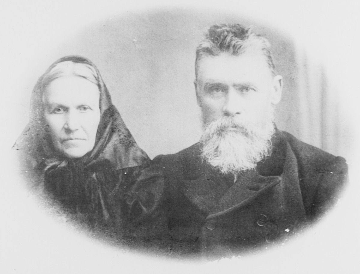 Ingeborg Theodora Berntsdatter Mong og Konrad Tønnessen Mong