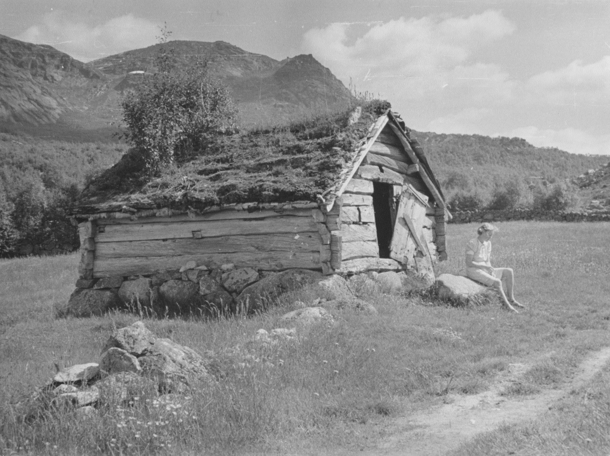 Gurri Feyling i Fidjeland, 1945.