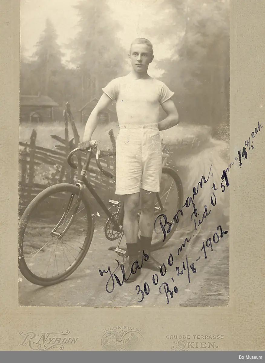 Syklisten Klas H. Borgen