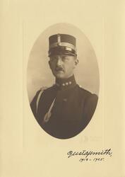 Porträtt av Gustaf Smith, kapten vid Trängen.