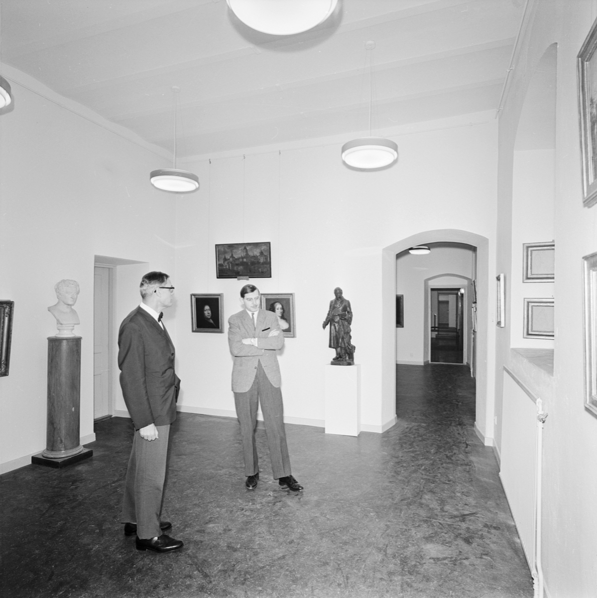 Konsthistoriska institutionen, Uppsala 1965