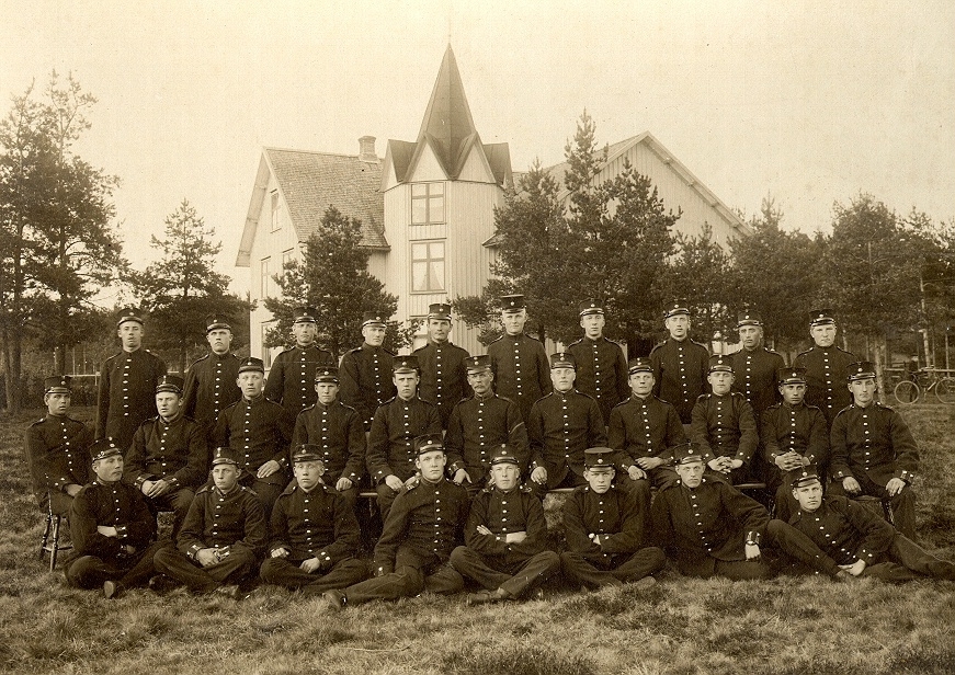 De Troendes Brödrakrets vid Fristad Hed år 1907.