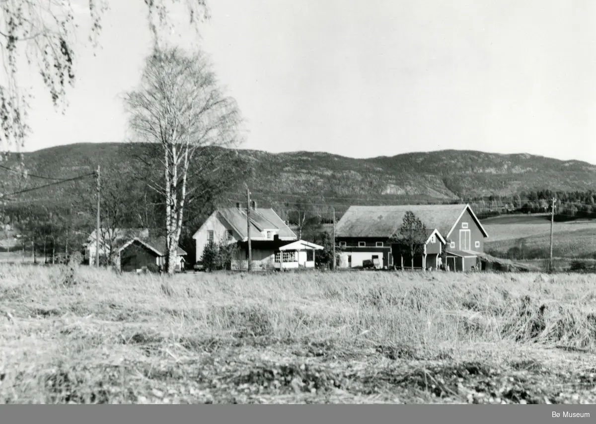 Gardsbygningar i kulturlandskap
(Klokkarstugo, der Tollef bodde).
