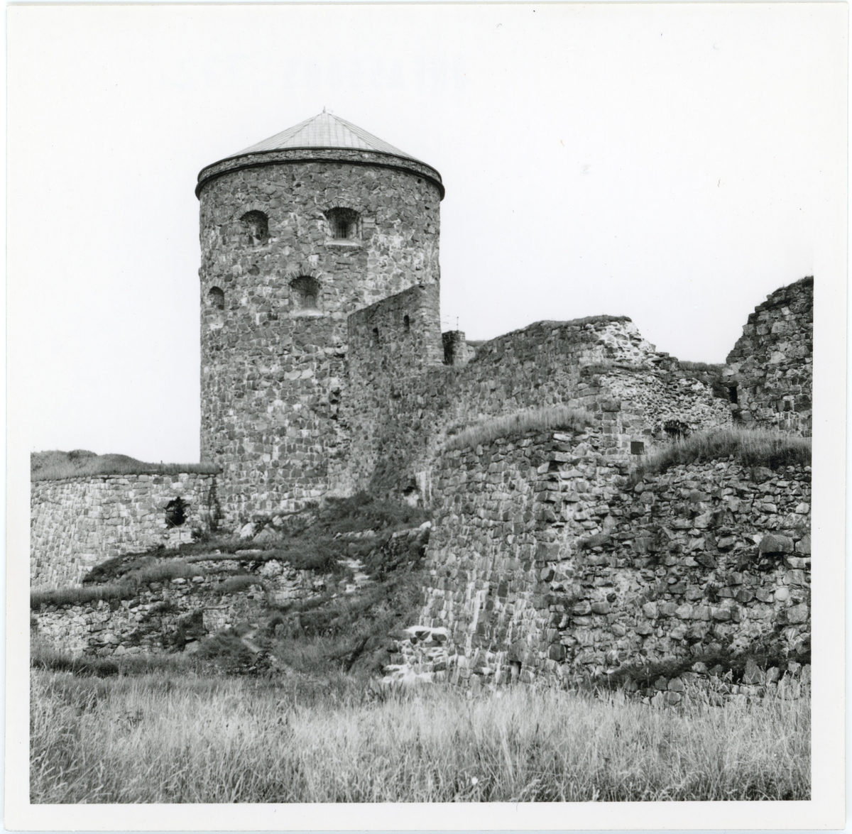 Enligt text: "Bohus fästning aug -61 ÅF".