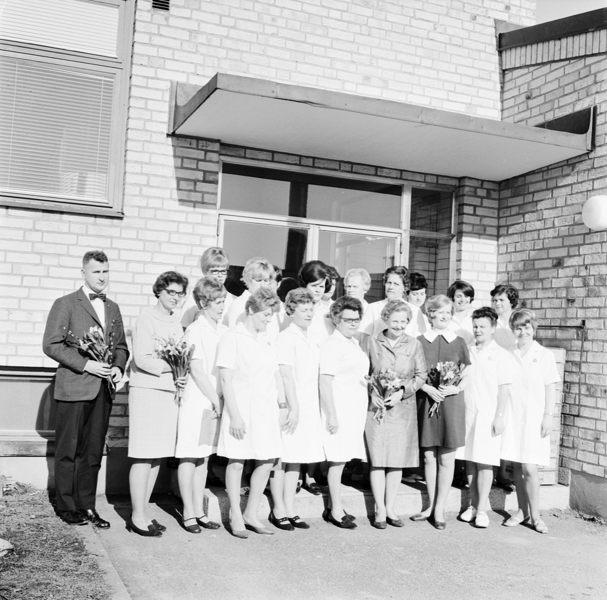 Nya sjukvårdsbiträden i Tierp, Uppland 1969
