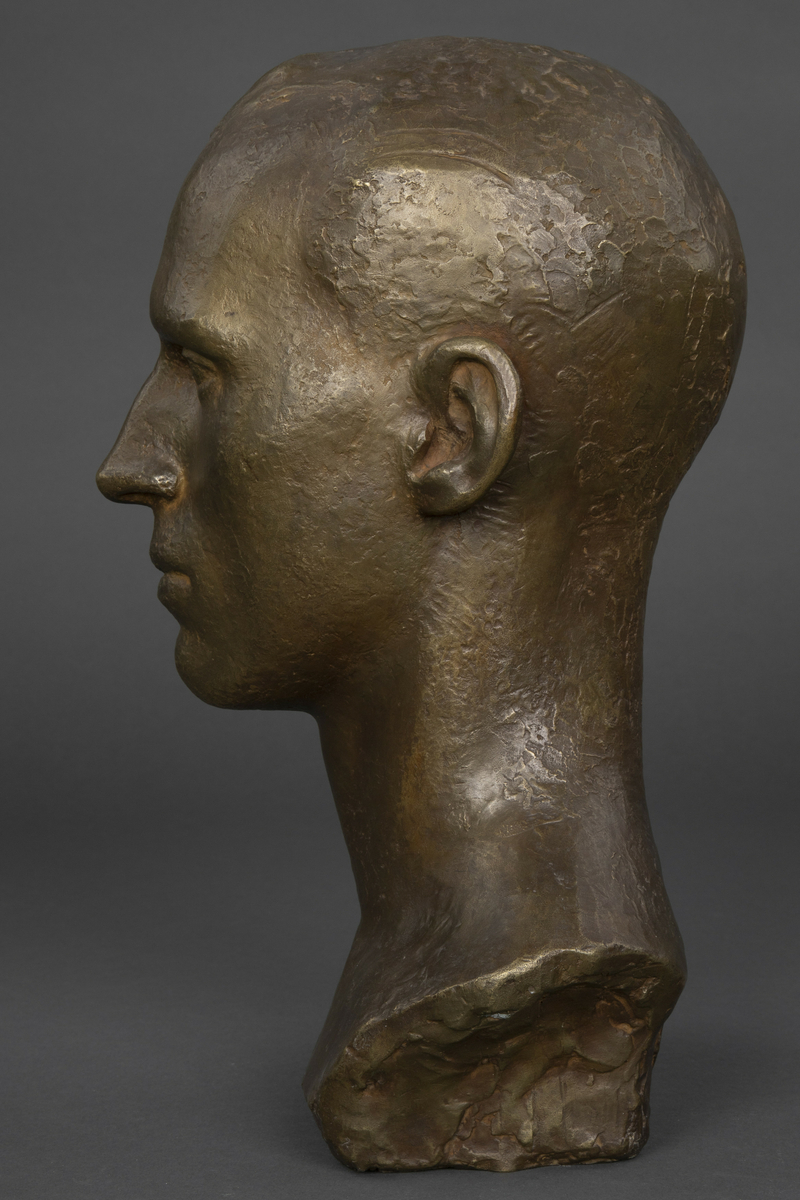 Portrett [Bronseskulptur]