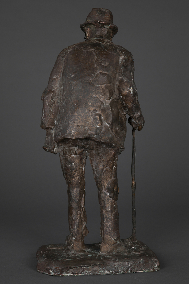 Skomaker Aakre [Bronseskulptur]