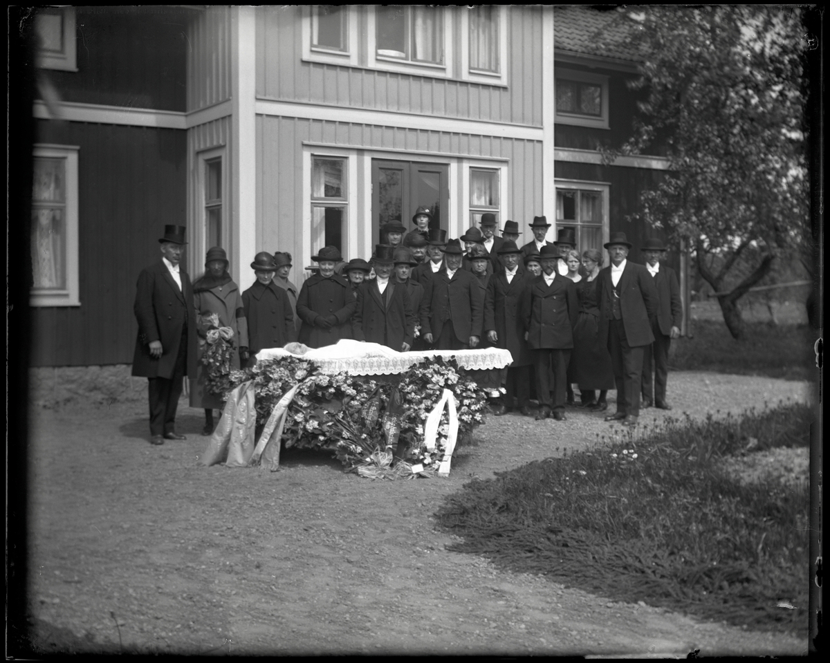 Begravning av Johan Karlssons far