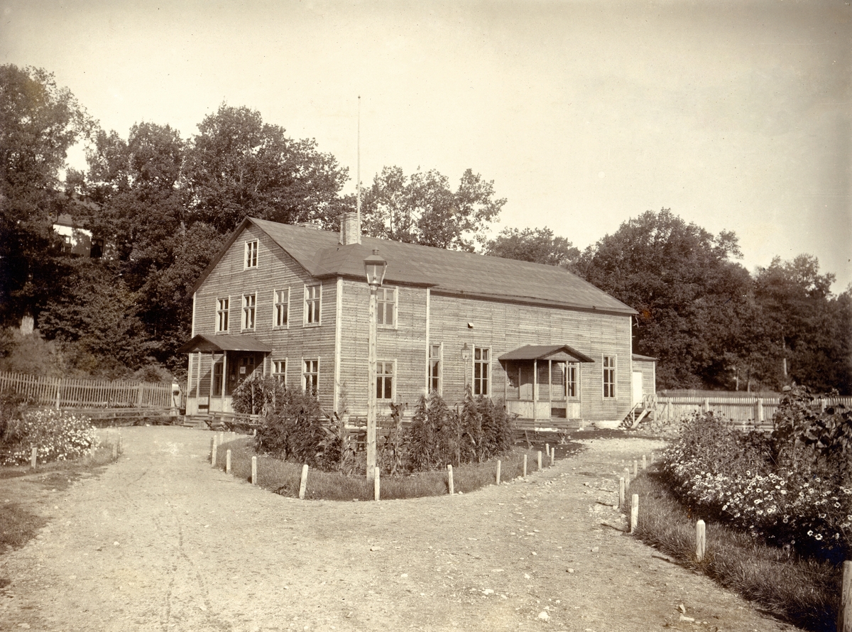 Folkets hus i Växjö, vid Hovsberg. Ca. 1913. Hjalmarsdal.