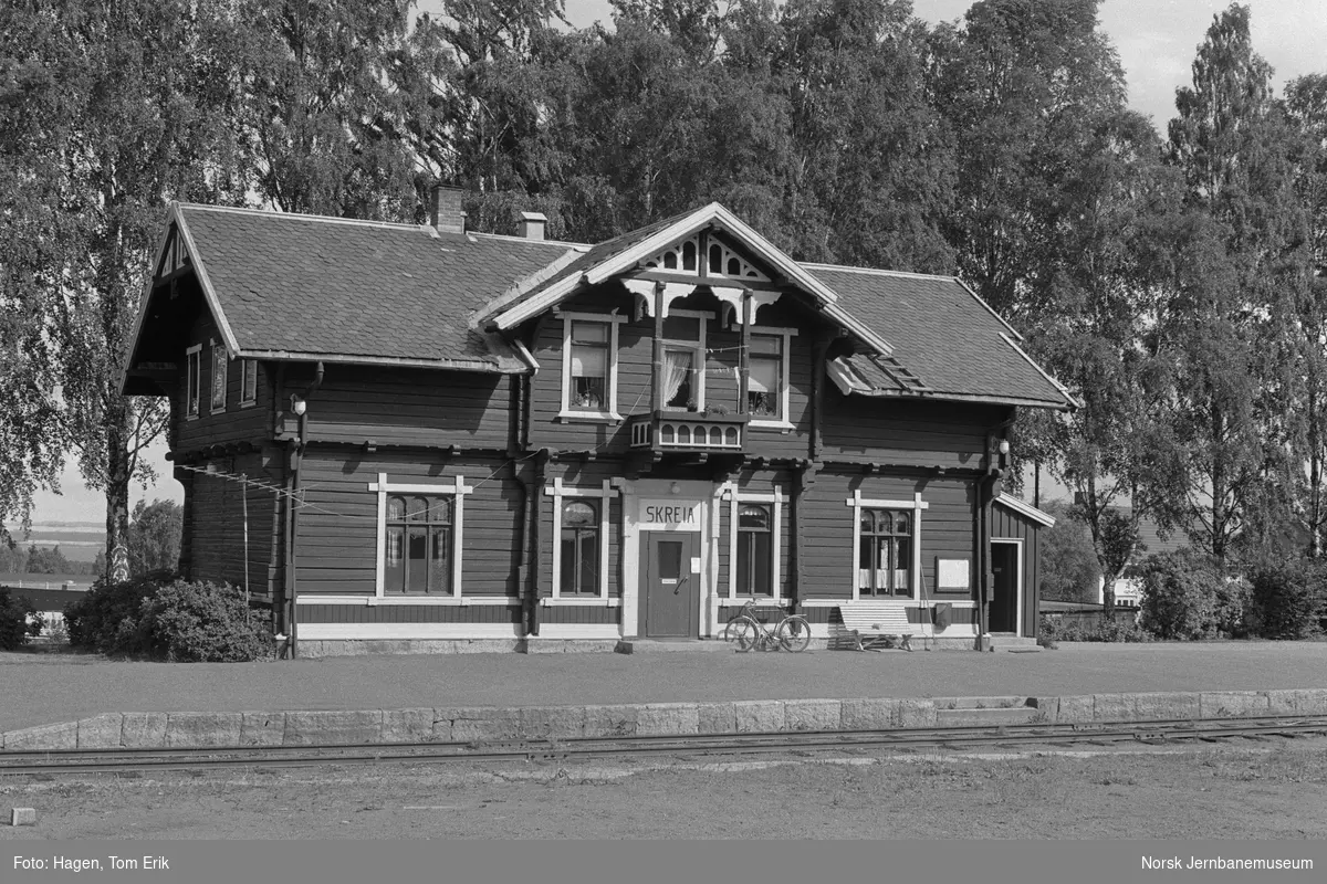 Skreia stasjonsbygning, endestasjon på Skreiabanen