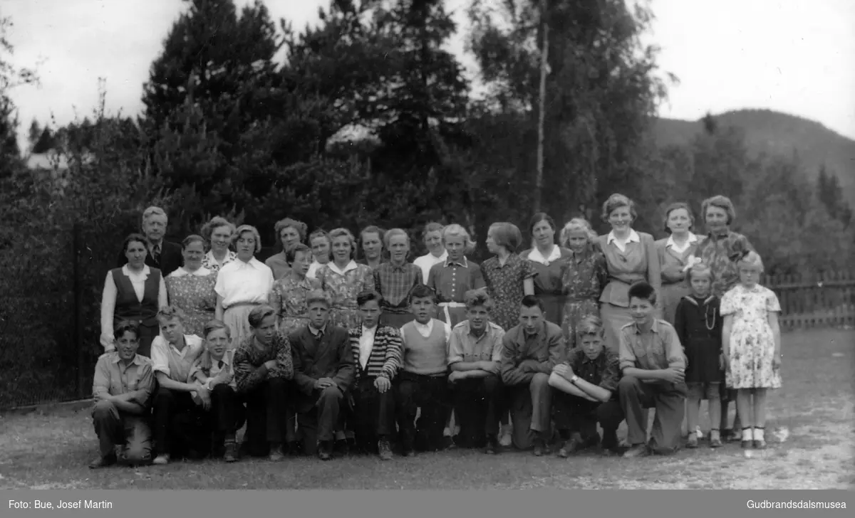 Nord Vekkom skule 1953 Ringebu