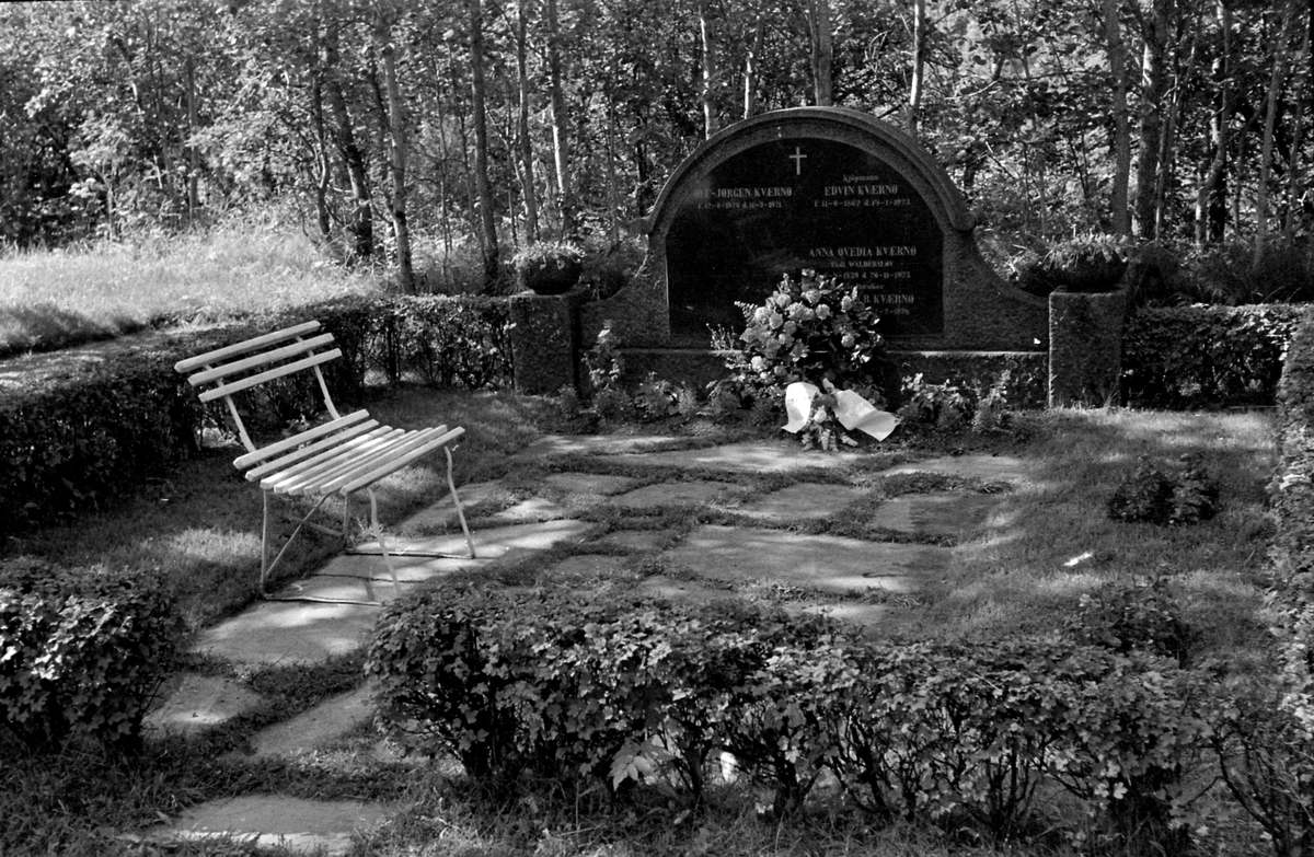 Familien Kværnøs gravsted på Tilfredshet