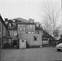 Hus A och B från söder, tomt 11, kvarteret Sala, Uppsala 196