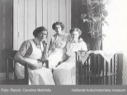 Troligen hembiträden i en fastighet vid Kungsgatan.