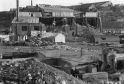 Dampsentralen, Kirkenes juni 1945.