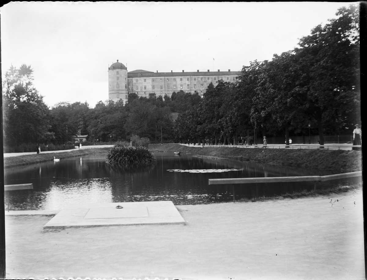 Svandammen och Uppsala slott, Uppsala