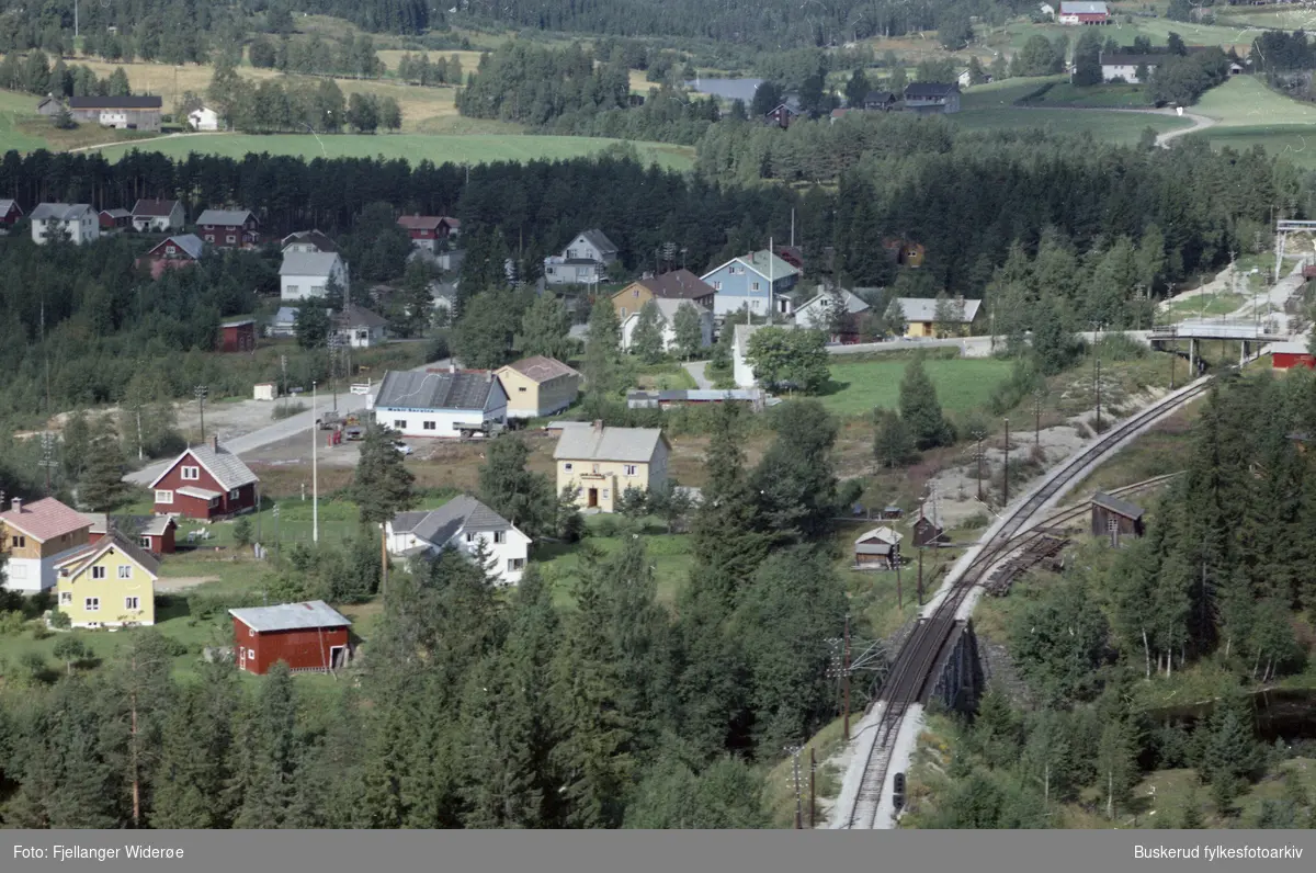 Sokna Bergensbanen. 1961
