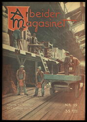 Arbeidermagasinet - Magasinet for alle. Forside. Nr. 19. 192