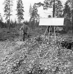 Skogdag i Trysil i august 1962. Fylkesskogmester Per Haugan 