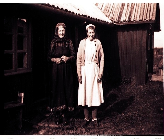 Portrett, Ragnhild og Sigrid Skaga