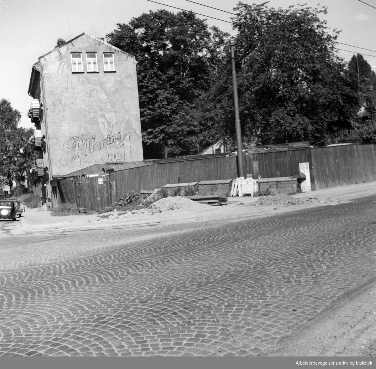St. Halvards gate. Juli 1955