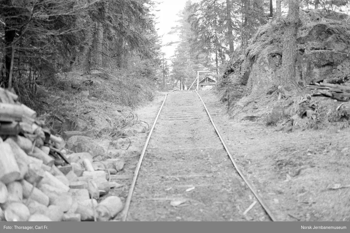 Normalsporet trallebane ved Setten i Aurskog-Høland kommune