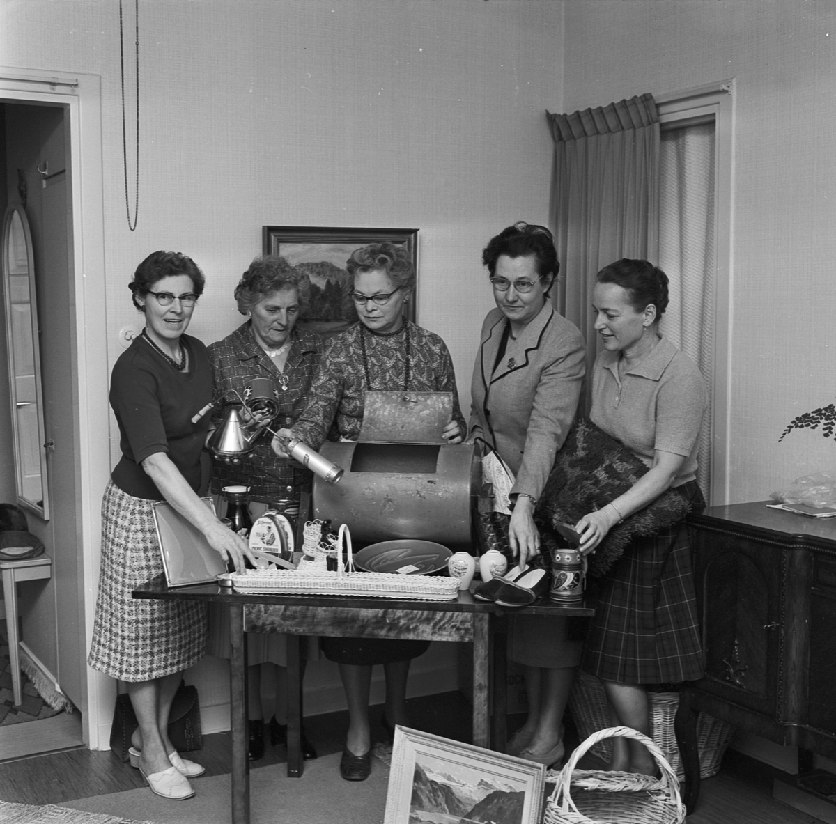 Norrlands nation, Sällskapet Hjälpsamhetens damklubb, Uppsala 1961