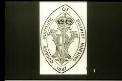 "Queen's Nurses", emblem