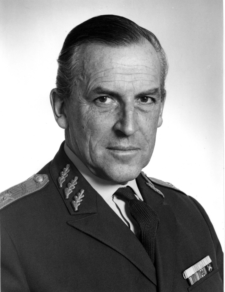 Ett porträtt på generalmajor Per Hjalmar Bauer