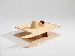 Utkast til glasspaviljong for Norsk Bremuseum [Studiemodell]