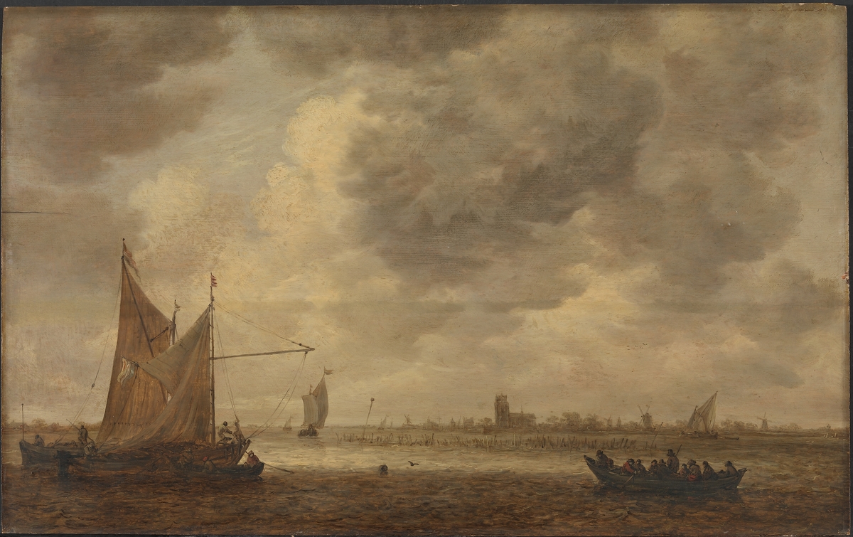 Elveparti (Oude Maas) ved Dordrecht [Maleri]