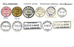 Stempelkatalog, 6143 Fiskåbygd, Ålesund postkontor, Vannylve