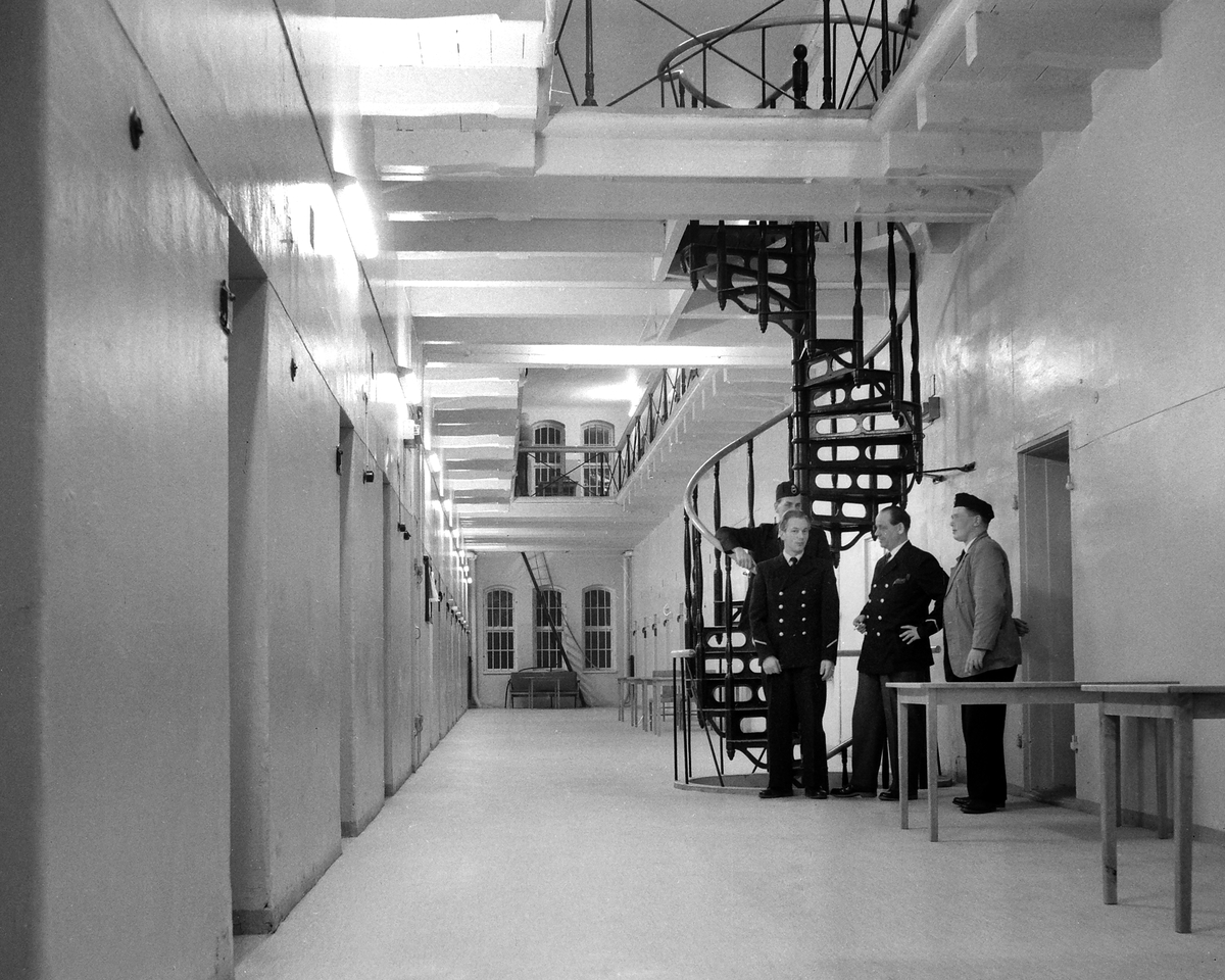 Interiör från fängelset, 1957. - Östergötlands museum / DigitaltMuseum