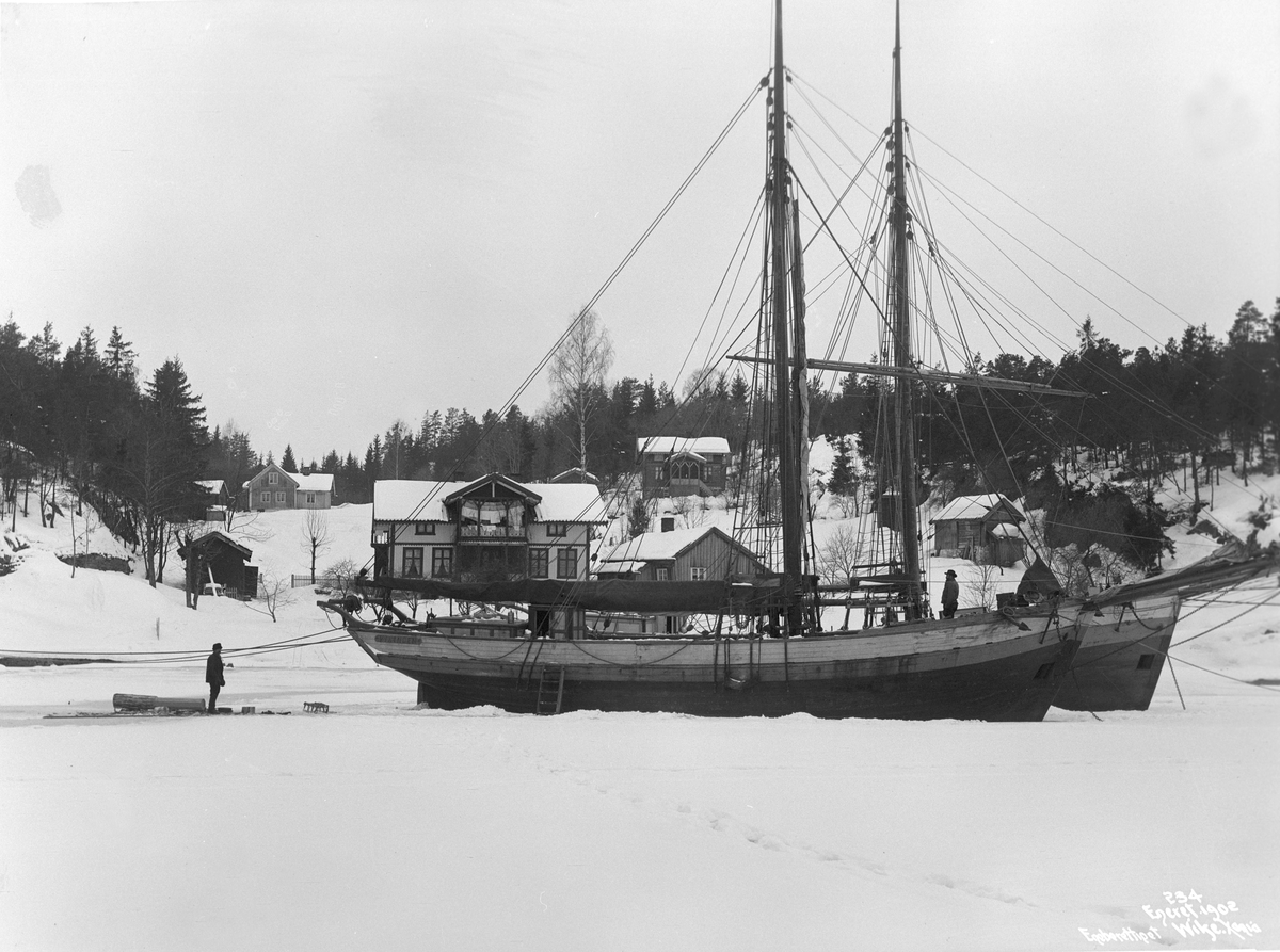 Jakteskippernes hjem, februar 1902