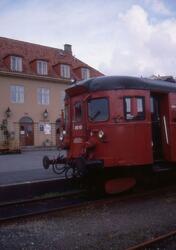 Dieselmotorvogn BM 86M 10 på Kragerø stasjon