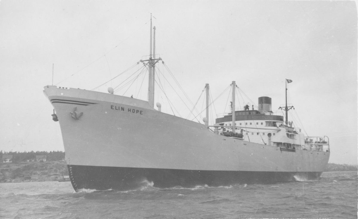 D/S 'Elin Hope' (b.1949, A/S Fredriksstad mek. Verksted, Fredrikstad)