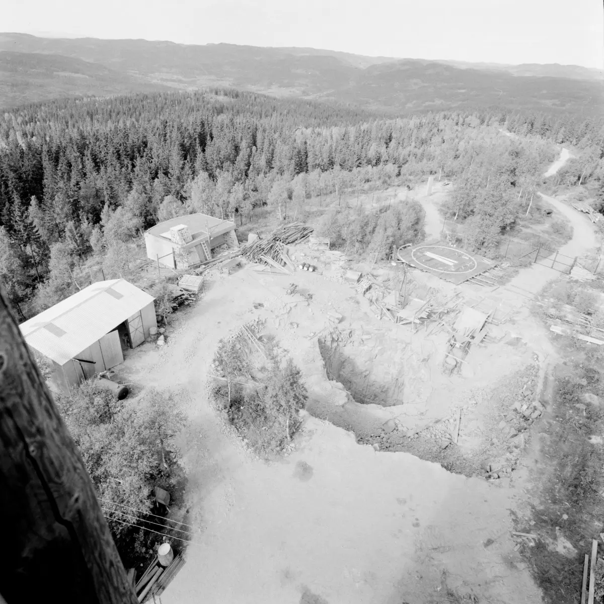 Tryvannstårnet (det gamle og de - DEXTRA Photo / DigitaltMuseum