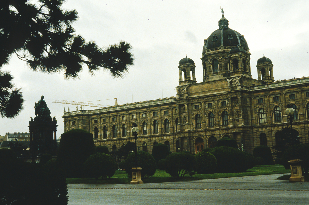 Naturhistorisk museum i Wien, bygd 1881.