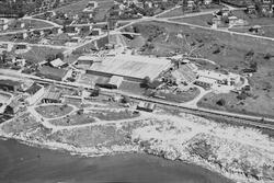 Steinullfabrikken i Moss 1952. (Seinere Rockwool)
