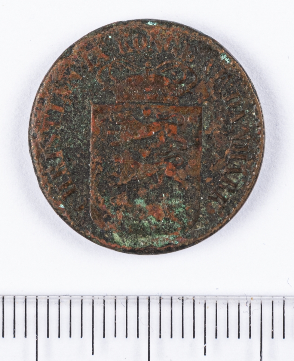 Mynt, 1 cent, 1883, Danska Västindien,