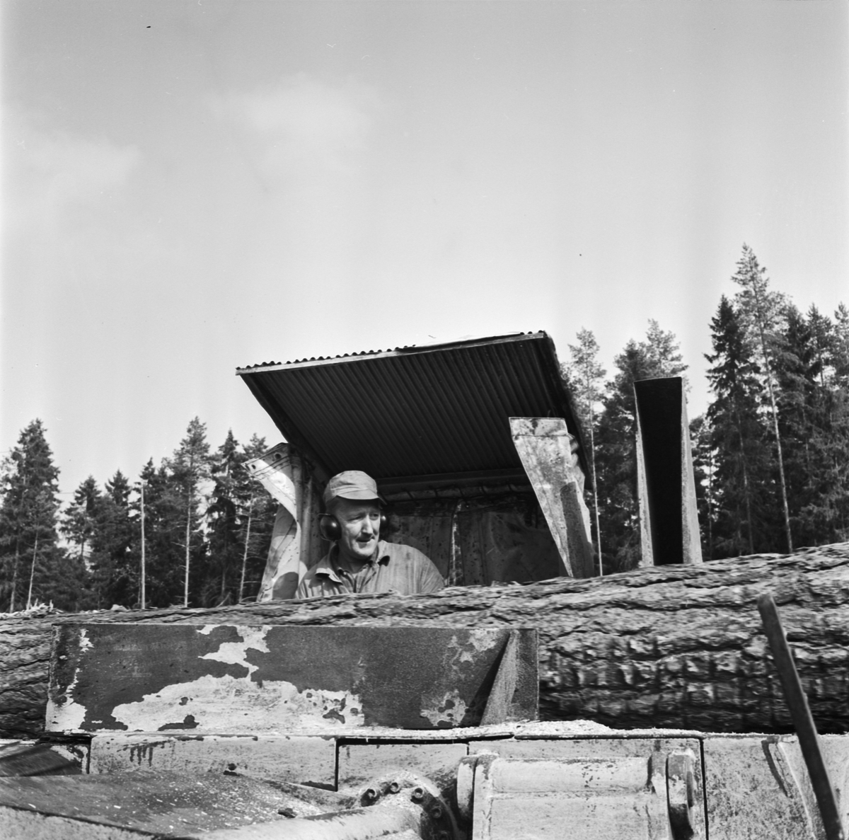 Storavverkning i Ullfors, Uppland 1969