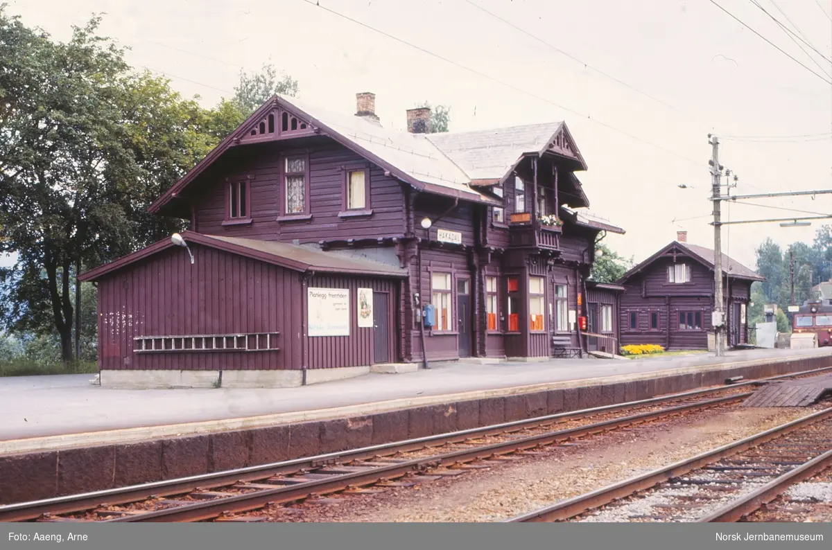 Hakadal stasjon på Gjøvikbanen