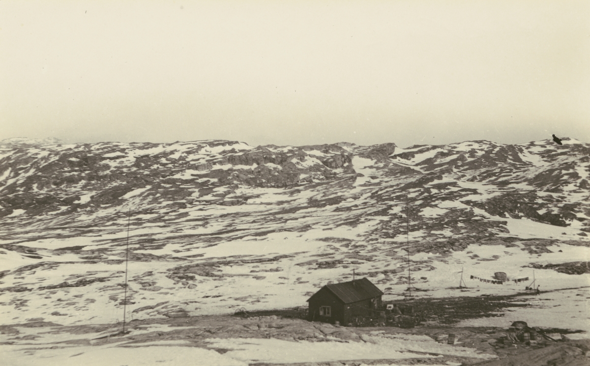 Diverse bilder från Fred Goldbergs samling. Vy över Sveagruvan, 1931.