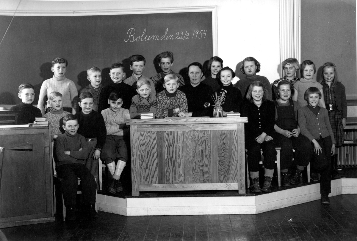 Bolums skola 1954.