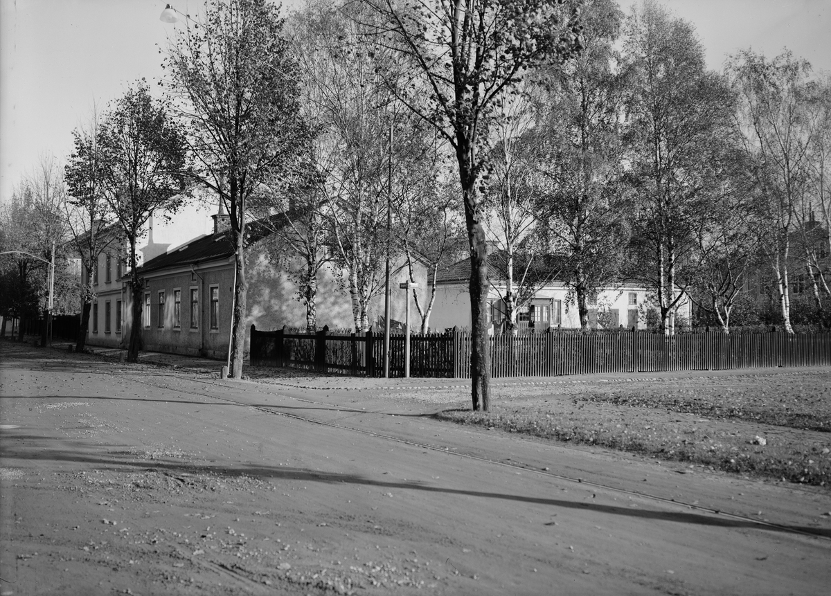 Bostadshus i hörnet Geijersgatan - Wallingatan, Uppsala 1936